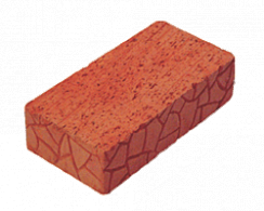 Рядовой полнотелый кирпич одинарный