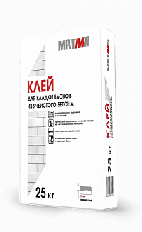 Клей для кладки блоков из ячеистого бетона