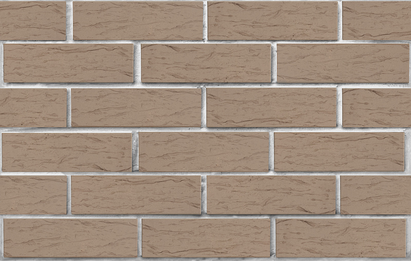 Кирпич лицевой пустотелый серый рустик