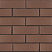 Кирпич лицевой пустотелый темно-коричневый рустик