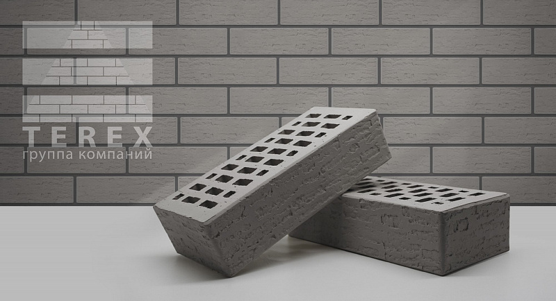 Кирпич TEREX Серый кантри